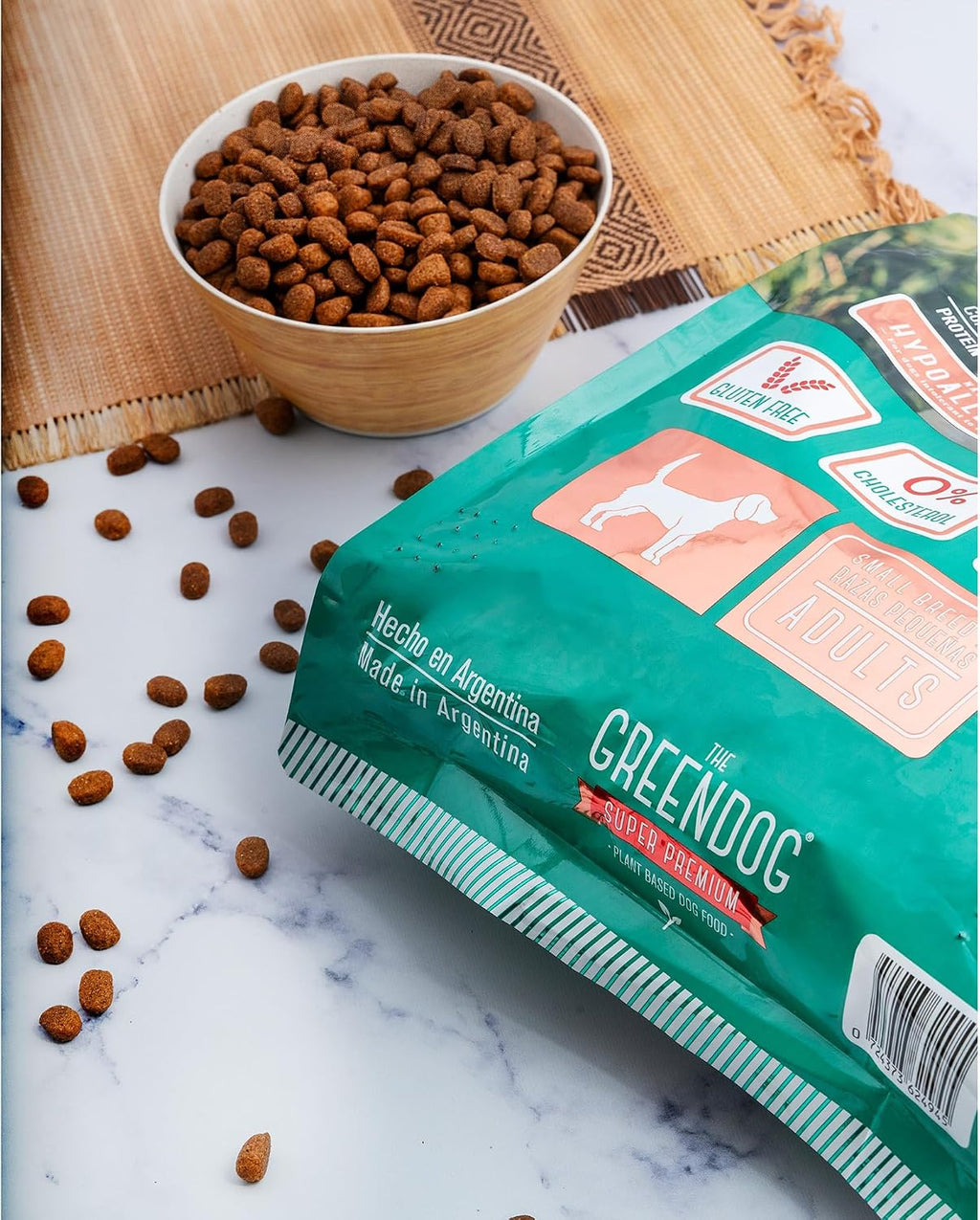 Super Premium - Adult Small Bite - 6.6 Lb Bag Dog Food - Plant Based Protein, Vegan Dry Pet Kibble, Gluten Free, Complete Nutrition