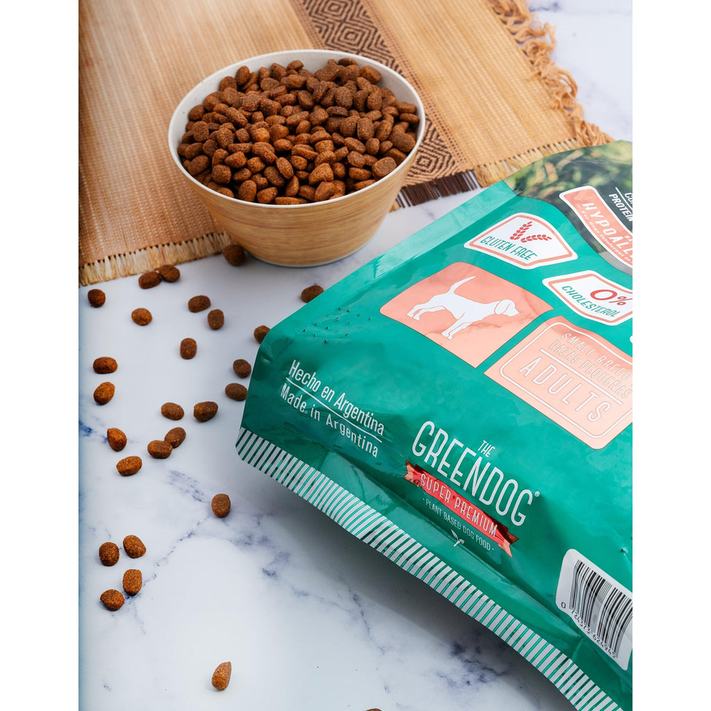 Super Premium - Adult Small Bite - 6.6 Lb Bag Dog Food - Plant Based Protein, Vegan Dry Pet Kibble, Gluten Free, Complete Nutrition